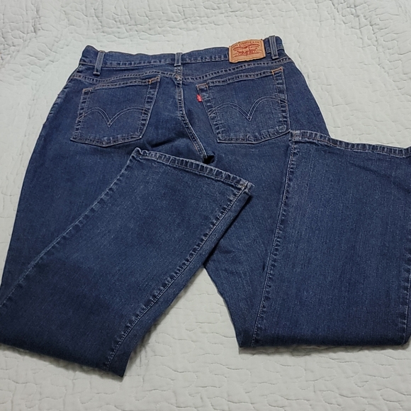 Levi's 550 Boot Cut Jeans Sz 32x31 - Picture 3 of 12
